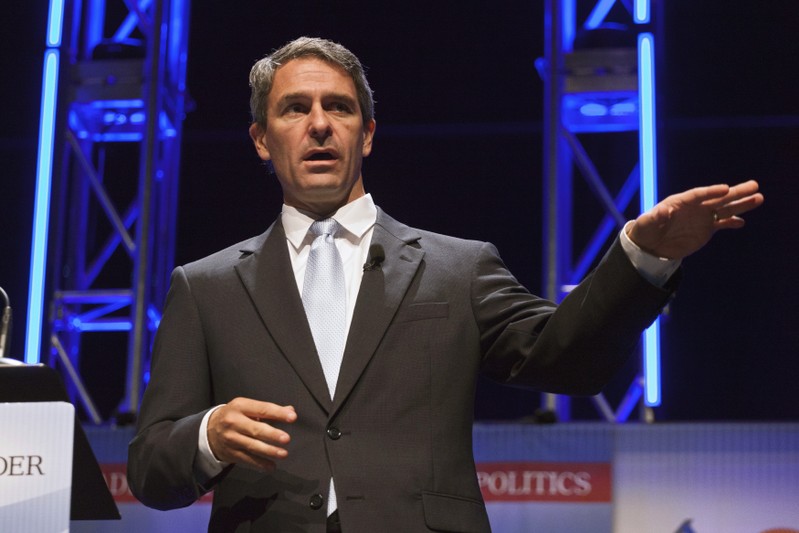 FILE PHOTO - Former Virginia Attorney General Cuccinelli speaks at the Family Leadership Summit in Ames
