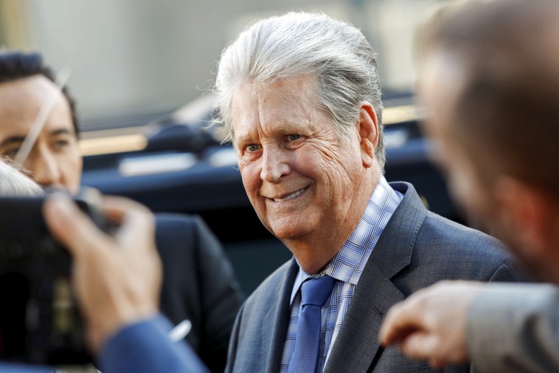 FILE PHOTO: Recording artist Brian Wilson arrives at the premiere of the movie 