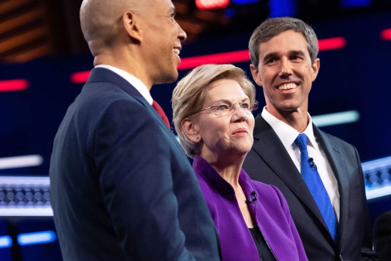 Democrats take aim at big business, spar over health care in the first 2020 presidential debate