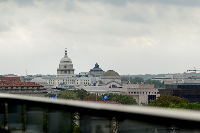 General view of the U.S. Capitol in Washington