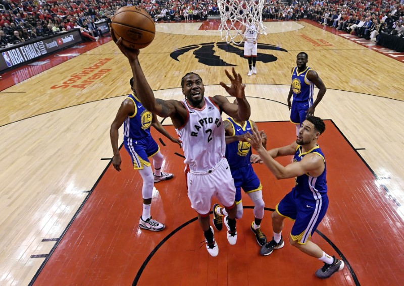 FILE PHOTO: NBA: Finals-Golden State Warriors at Toronto Raptors
