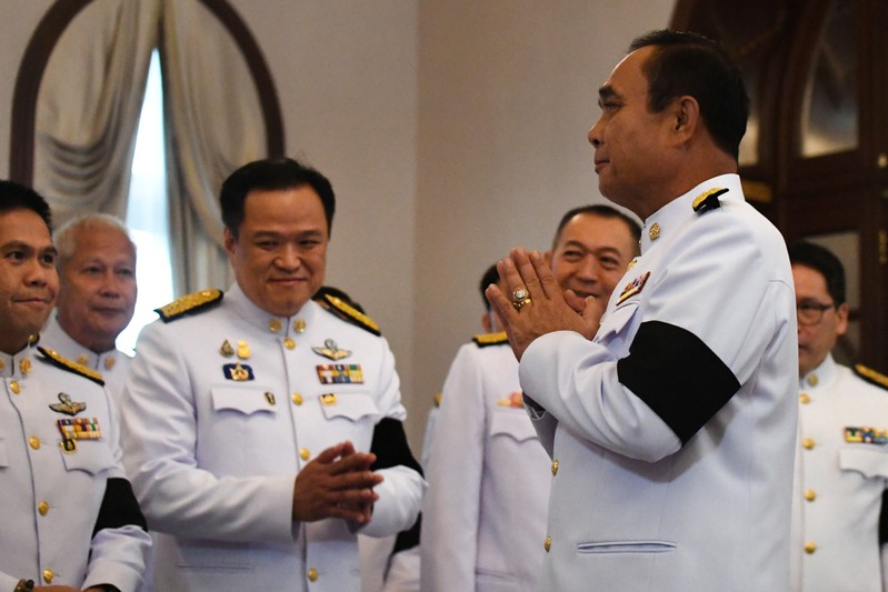 Thai PM Prayuth is royally endorsed by the king