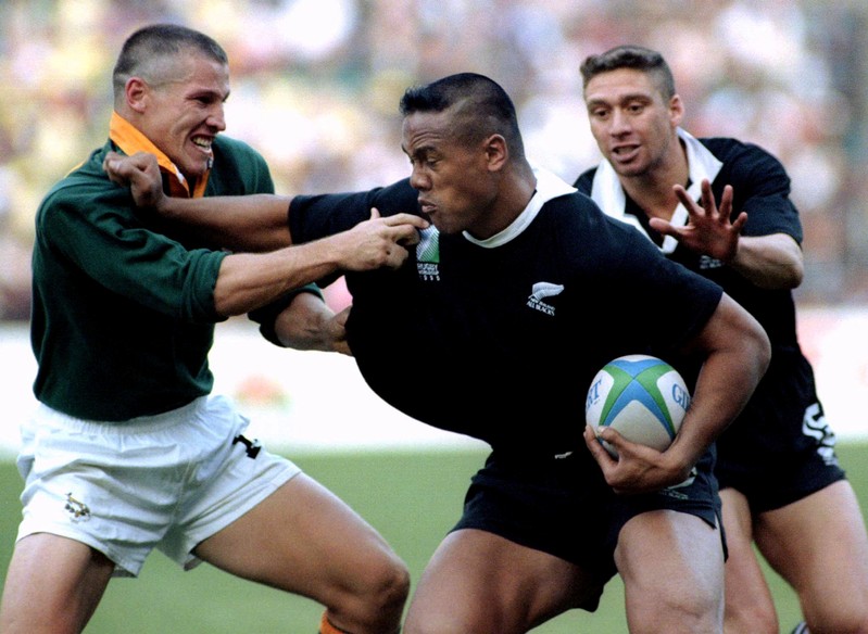 FILE PHOTO: Former South Africa winger James Small dies aged 50