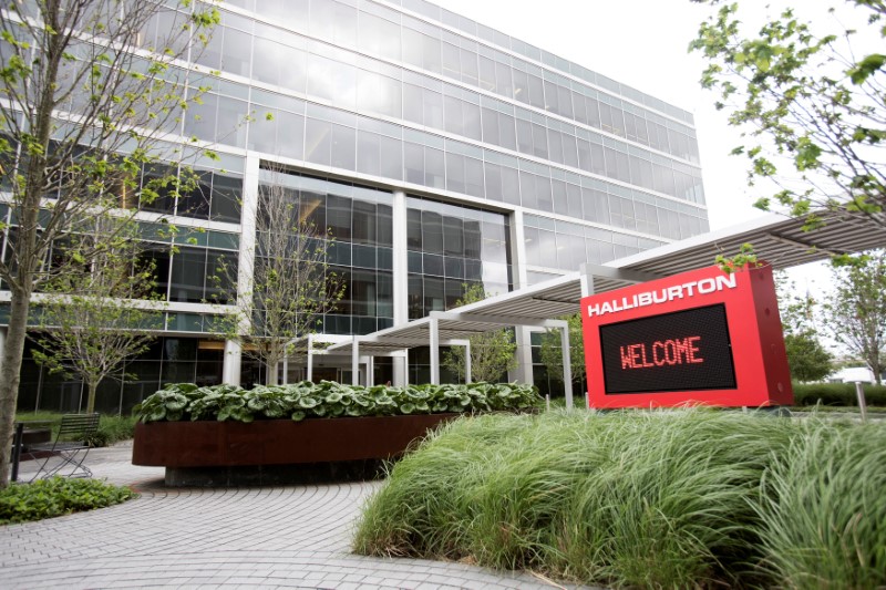 FILE PHOTO: Halliburton’s campus in Houston, Texas