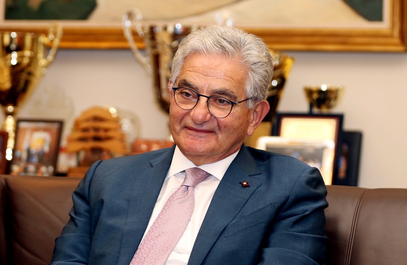 Salim Sfeir, chairman of the Association of Banks in Lebanon and chief executive of Bank of Beirut