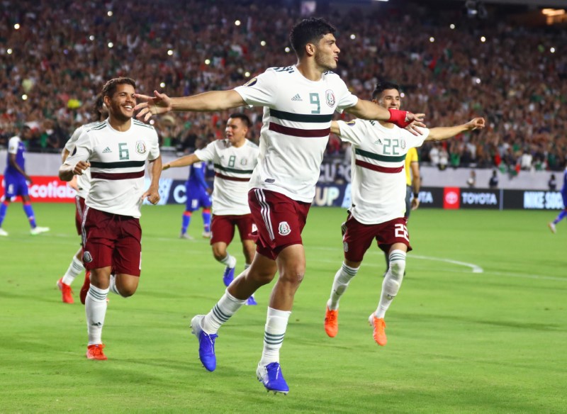 Soccer: CONCACAF Gold Cup-Haiti at Mexico