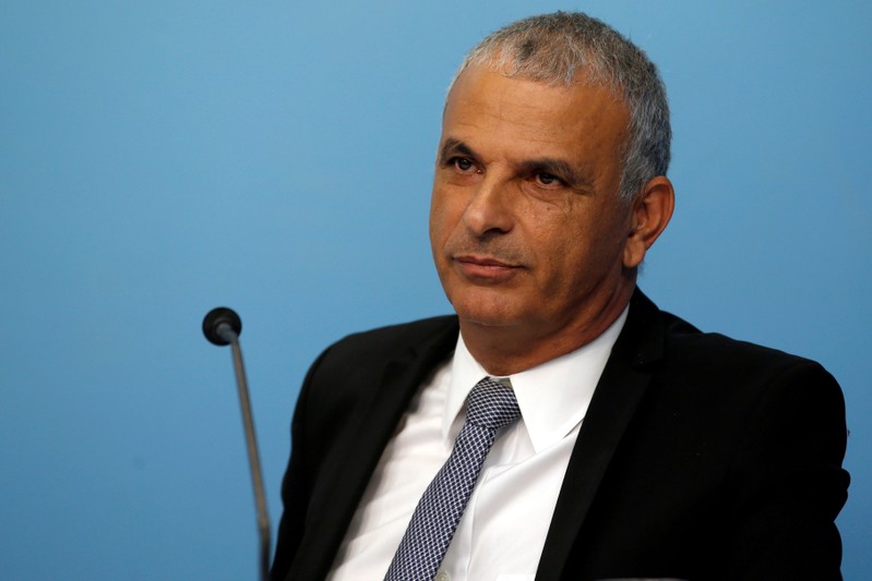 FILE PHOTO: Israeli Finance Minister Moshe Kahlon attends a news conference with Prime Minister Benjamin Netanyahu announcing the appointment of the new Bank of Israel Governor, in Jerusalem