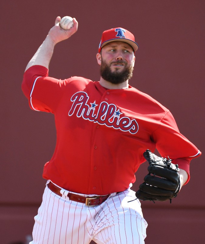 MLB: Philadelphia Phillies-Workouts