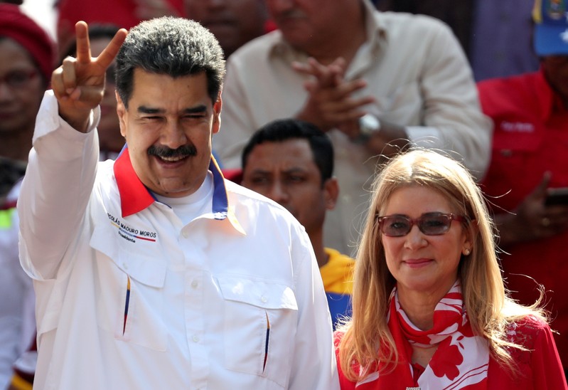 FILE PHOTO: A rally in support of the government of Venezuela's President Nicolas Maduro in Caracas