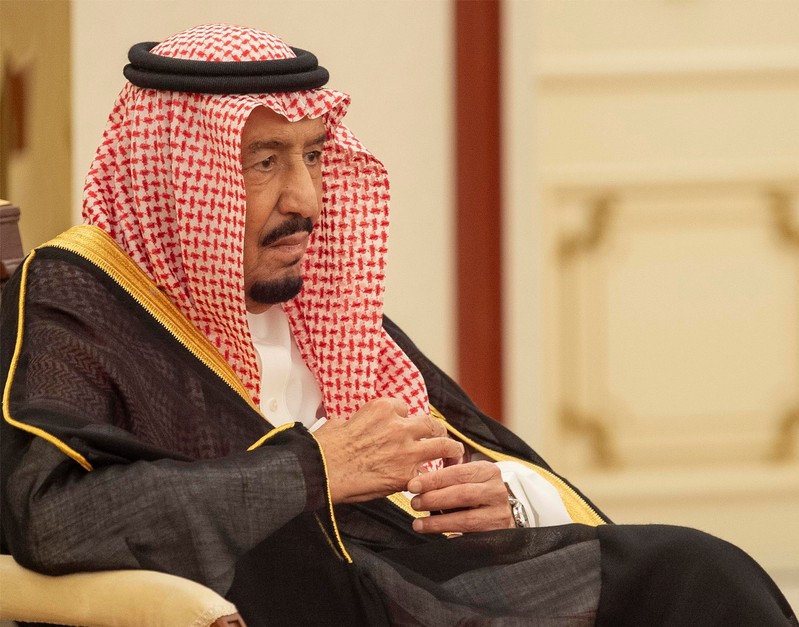 Saudi Arabia's King Salman bin Abdulaziz is seen during the 14th Islamic summit of the Organisation of Islamic Cooperation (OIC) in Mecca