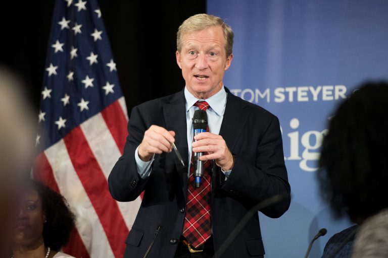 Tom Steyer, billionaire pushing to impeach Trump, changes mind and decides to run for president