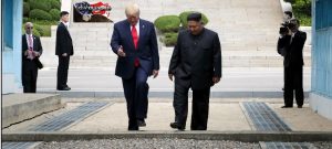 Trump Has Historic Handshake in North Korea