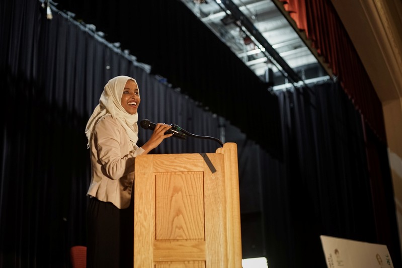 U.S. Representative Omar hosts a Town Hall meeting on 