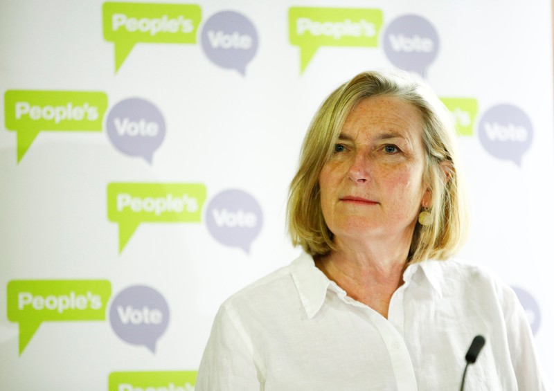 People's Vote press conference at the National Institute of Economic in London