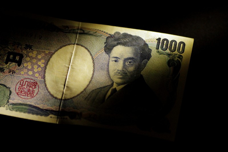 Illustration photo of a Japan Yen note