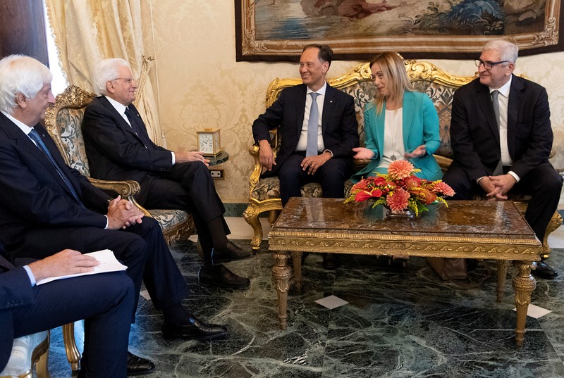 Italian President Sergio Mattarella holds consultations on political crisis in Rome