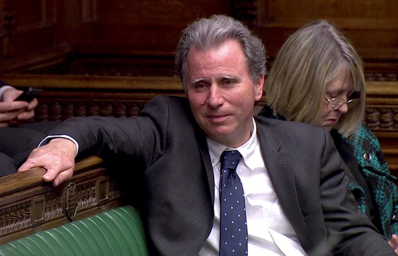 FILE PHOTO: British Conservative MP Oliver Letwin is seen in the Parliament in London