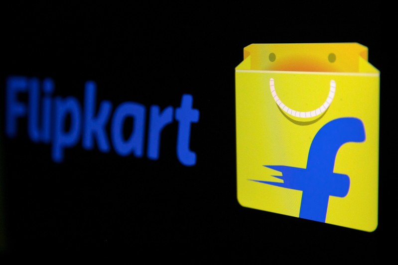 The logo of India's e-commerce firm Flipkart is seen in this illustration picture