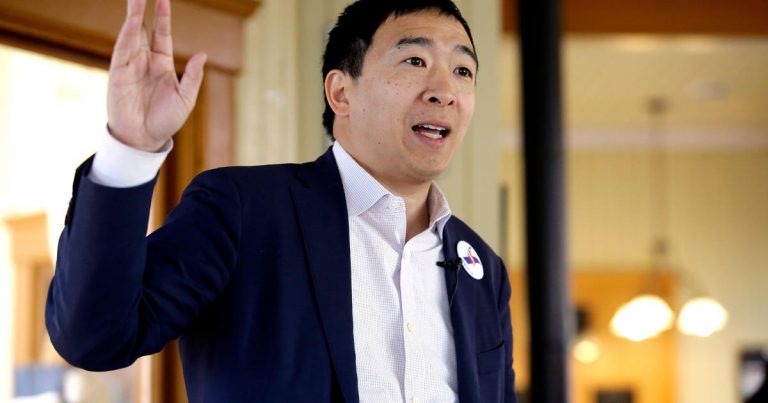 Andrew Yang offered $1,000 to 10 random families. Is that legal?
