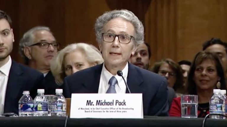 Film company founded by Trump nominee Michael Pack profited off deal with think tank he ran