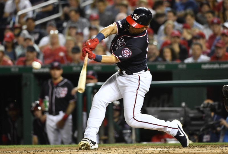 MLB: Cleveland Indians at Washington Nationals