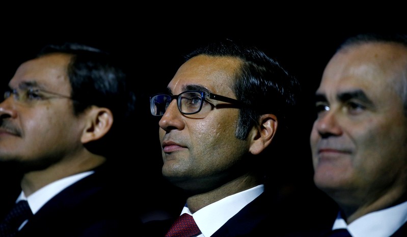 FILE PHOTO: Khan, former CEO International Wealth Management of Swiss bank Credit Suisse attends the company's annual shareholder meeting in Zurich