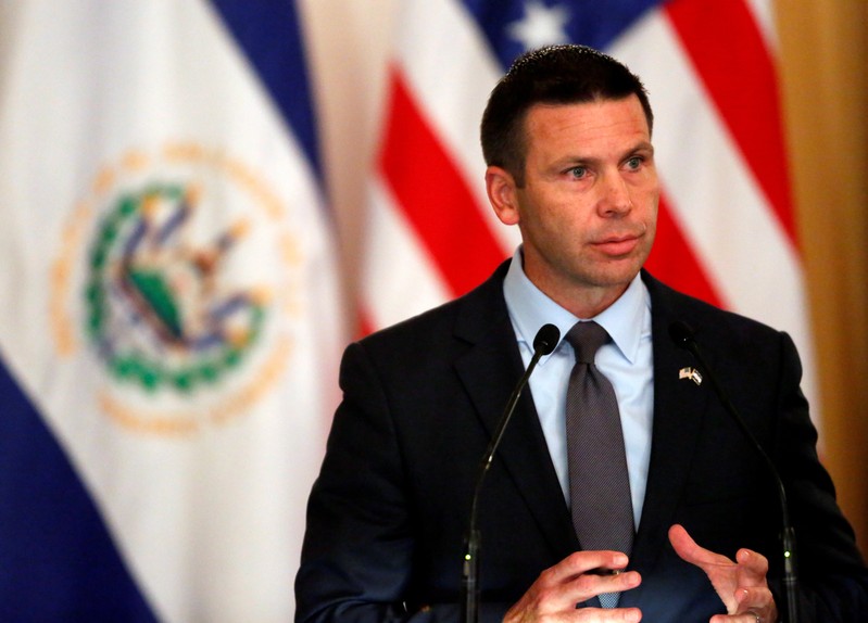 FILE PHOTO: U.S. DHS acting Secretary McAleenan visits El Salvador in San Salvador