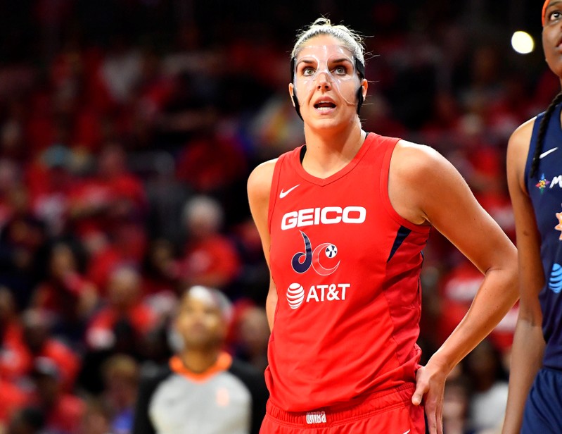 FILE PHOTO: WNBA: Finals-Connecticut Sun at Washington Mystics