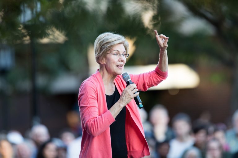 Elizabeth Warren says she won’t do big-dollar fundraisers if she is the Democratic nominee