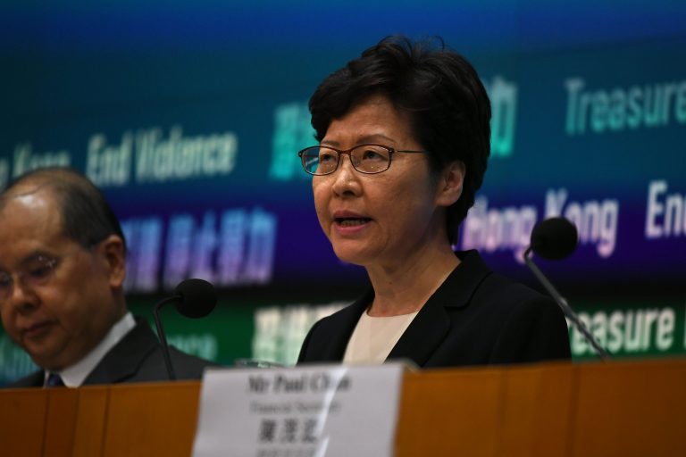 Hong Kong leader Carrie Lam invokes emergency powers, announces face mask ban amid protests