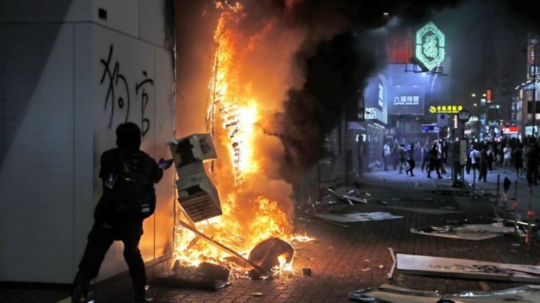 Hong Kongers accuse police of backing mob violence as relations hit rock bottom