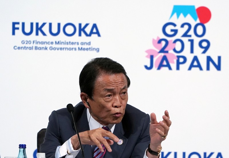 FILE PHOTO: G20 Finance Ministers and Central Bank Governors Meeting in Fukuoka