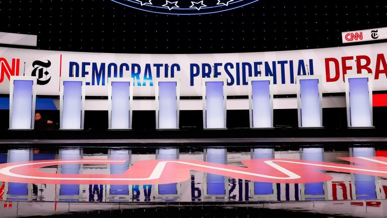 Joe Biden’s slide and the Trump impeachment saga loom over the fourth Democratic debate