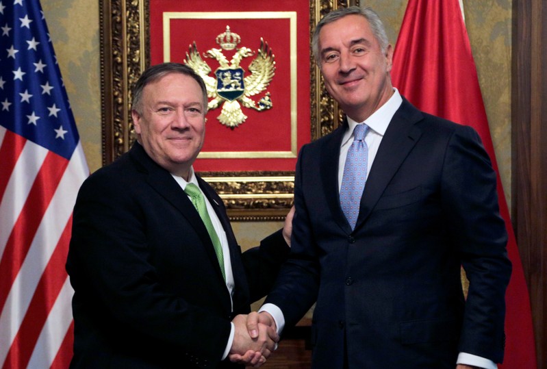 U.S. Secretary of State Mike Pompeo visits Montenegro