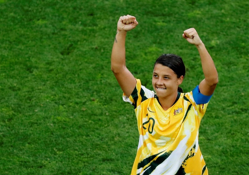 FILE PHOTO: Women's World Cup - Group C - Australia v Brazil
