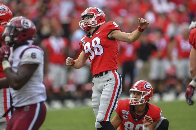 NCAA Football: South Carolina at Georgia