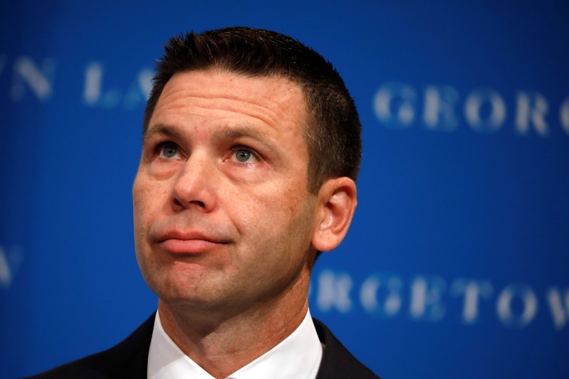 Acting DHS Secretary Kevin McAleenan attends the Migration Policy Institute annual Immigration Law and Policy Conference