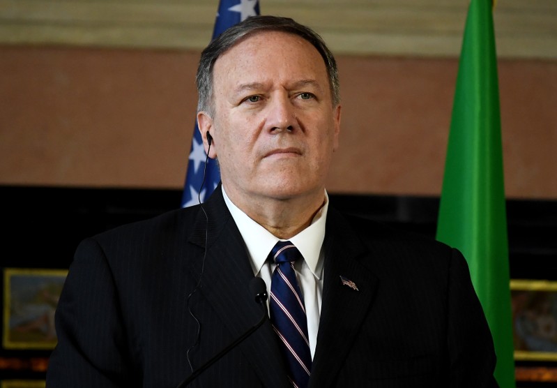 U.S. Secretary of State Mike Pompeo meets with Italian Foreign Minister Luigi di Maio in Rome