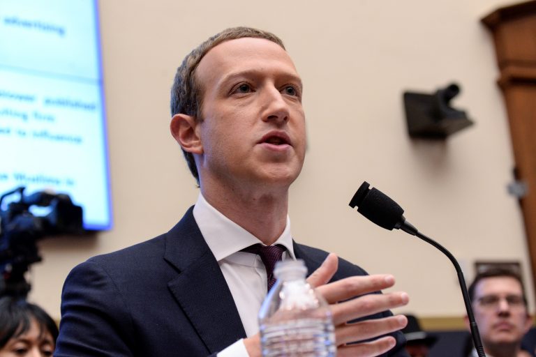 Wall Street seems to like Mark Zuckerberg’s testimony, as Facebook shares rise