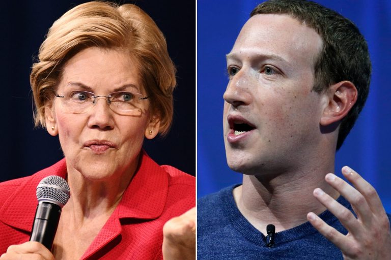 Warren attacks Facebook for ‘quietly’ changing its ad policy after CEO’s meeting with Trump