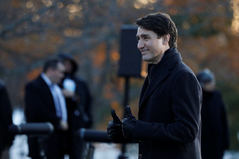 Canada's Prime Minister Justin Trudeau's new cabinet is sworn-in at Rideau Hall in Ottawa
