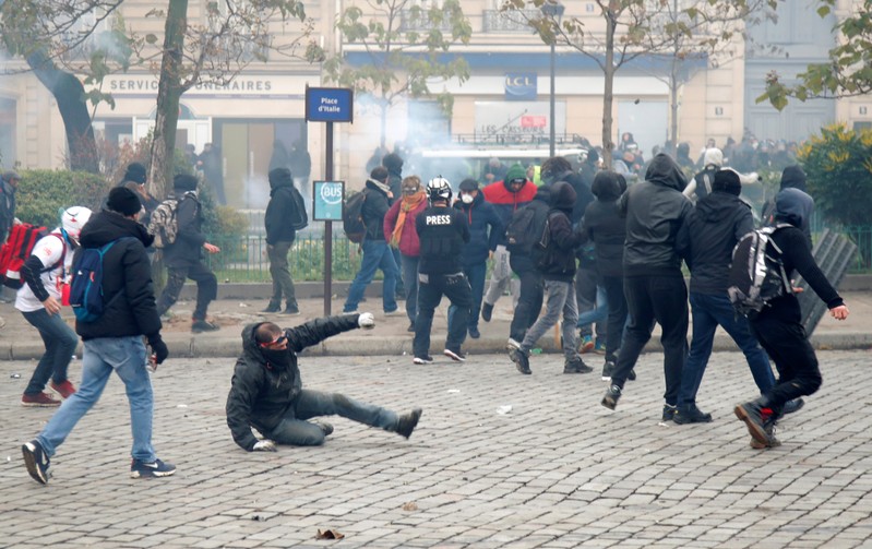 Demonstration marking the first anniversary of the 