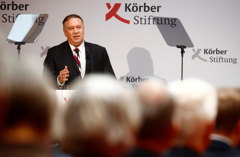 U.S. Secretary of State Pompeo's official visit to Germany