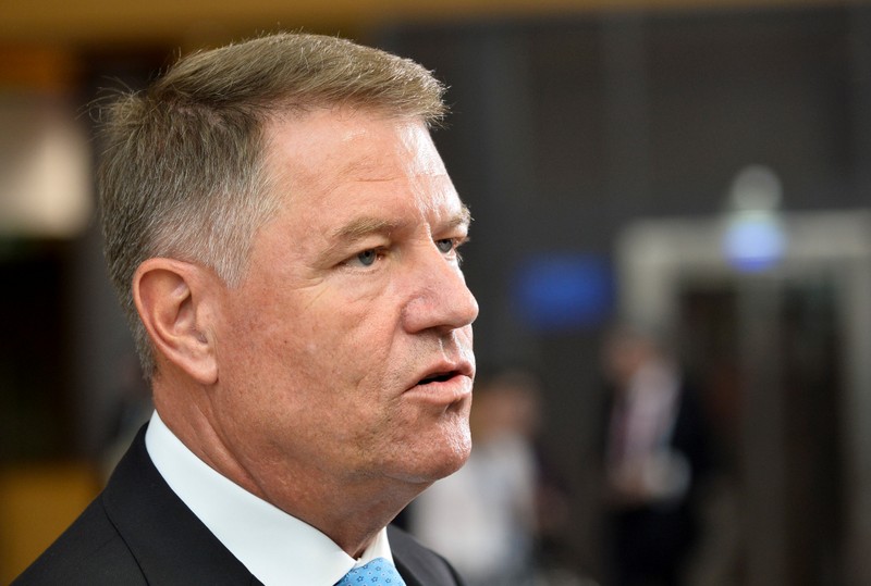 FILE PHOTO: Romanian President Klaus Iohannis