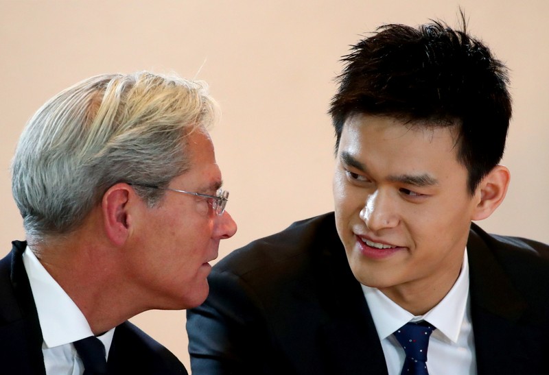 CAS public hearing of WADA appeal against Chinese swimmer Sun Yang and FINA in Montreux