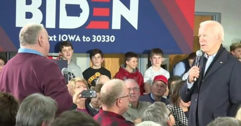 Biden calls voter “damn liar” in Iowa
