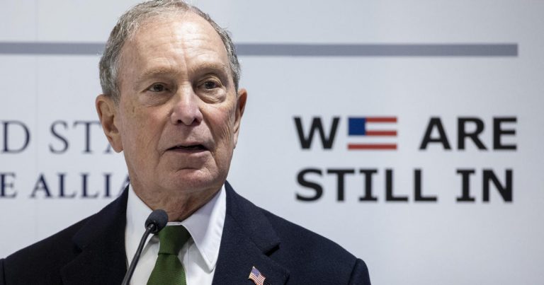 Bloomberg gives $10 million to help endangered House Democrats