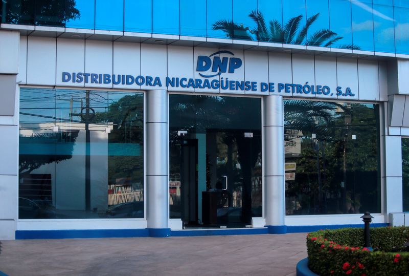 FILE PHOTO: A general view of the Nicaraguan Petroleum Distributor building in Managua