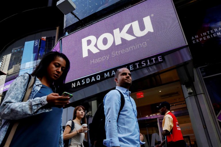 Roku stock falls after CFO steps down