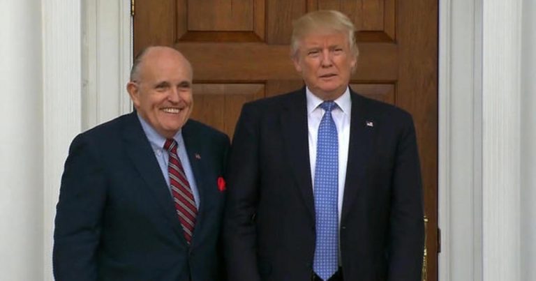 Trump says he fully supports Rudy Giuliani